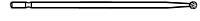 MicroAire Surgical Instruments - Bur 3 mm Diameter Carbide Round Tip - ZB-326
