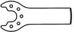 MicroAire Surgical Instruments General Purpose Blade Sagittal Saw Blade 9.5 X 25.5 X 0.4 mm Stainless Steel Sterile - ZS-338