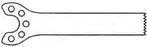 MicroAire Surgical Instruments General Purpose Blade Oscillating 5.5 X 28.5 X 0.4 mm Stainless Steel Sterile - ZS-364