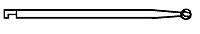 MicroAire Surgical Instruments Bur 2.3 mm Carbide Round - K-70
