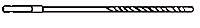 MicroAire Surgical Instruments Drill Bit AO Type Synthes Style Stainless Steel - 8053-019