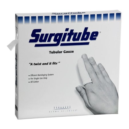 Surgitube - Tubular Retainer Dressing Cotton 1-1/2 Inch X 50 Yard Size 3 White Hand / Wrist / Foot NonSterile - GL221