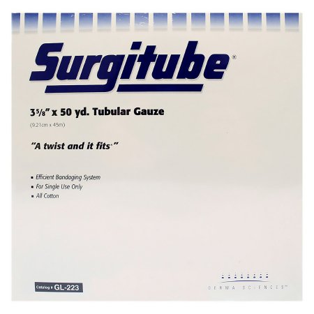 Surgitube - Tubular Retainer Dressing Cotton 3-5/8 Inch X 50 Yard Size 5 White Leg / Thigh / Head NonSterile - GL223