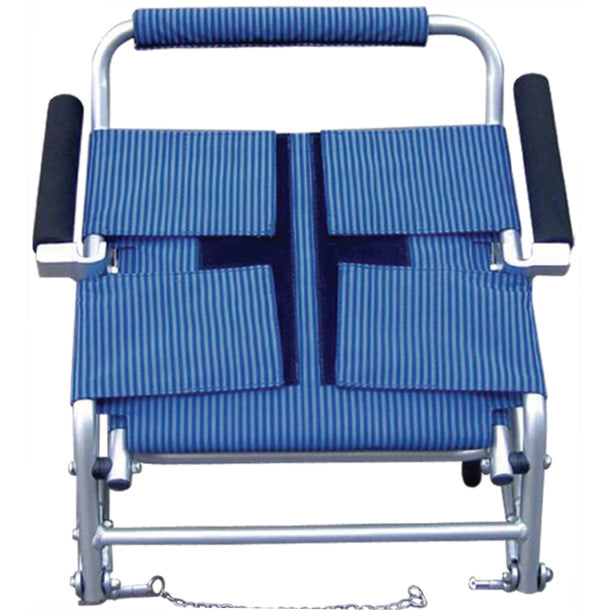Drive Medical Super Light, Folding Transport Chair with Carry Bag and Flip-Back Arms