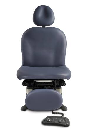 Midmark Midmark Barrier-Free Upholstery Top Power Adjustment Premium Black For 630 / 75L Procedure Table - 002-0725-312
