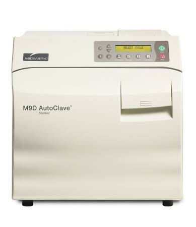 Midmark M9D AutoClave Automatic Sterilizer Steam 9 X 15 Inch Chamber Manual Door - 9D-022