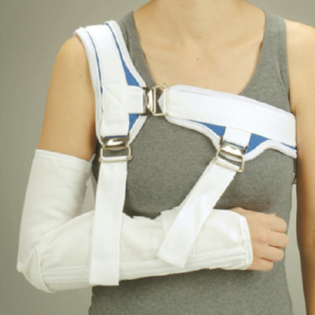 Deroyal - Acromioclavicular Splint DeRoyal One Size Fits Most Hook and Loop Closure Left or Right Arm - 3007-00
