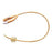 Rusch PureGold - Foley Catheter 2-Way Coude Tip 5 cc Balloon 24 Fr. PTFE (Teflon) Coated Latex - 318124