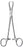 Miltex Miltex Tenaculum Forceps Adair 6-1/2 Inch OR Grade Stainless Steel (German) NonSterile Ratchet Lock Finger Ring Handle Straight 1 X 1 Prongs - 16-51