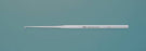 Miltex MeisterHand Ear Curette Buck 6-1/2 Inch Length Single-ended Handle Size 3 Tip Angled Blunt Fenestrated Round Tip - H19-298