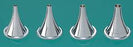 Miltex Ear Speculum Size 1 Chrome Metal 4.5 mm Reusable - 19-2-1