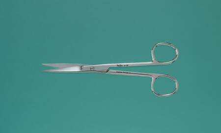 Miltex Miltex Operating Scissors Deaver 5-1/2 Inch Length OR Grade Stainless Steel (German) NonSterile Finger Ring Handle Straight Blade Sharp/Sharp - 5-100