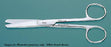 Miltex - Operating Scissors 5-1/2 Inch Length OR Grade German Stainless Steel NonSterile Finger Ring Handle Straight Blade Blunt Tip / Blunt Tip - 5-26