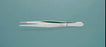Miltex MeisterHand Dressing Forceps 6 Inch Surgical Grade Stainless Steel (German) NonSterile NonLocking Thumb Handle Straight Serrated Tips - H6-10