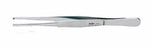 Miltex MeisterHand Tissue Forceps 5 Inch Surgical Grade Stainless Steel (German) NonSterile NonLocking Thumb Handle Straight 1 X 2 Teeth - H6-42