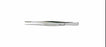 MeisterHand - Dressing Forceps 5 Inch Length Surgical Grade German Stainless Steel NonSterile NonLocking Thumb Handle Straight Serrated Tips - MH6-6
