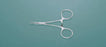 MeisterHand - Hemostatic Forceps Hartmann-Mosquito 3-1/2 Inch Length Surgical Grade German Stainless Steel NonSterile Ratchet Lock Finger Ring Handle Curved Serrated Tips - MH7-26
