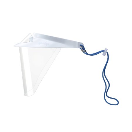 Polysoft - Face Shield Kit One Size Fits Most Full Length Anti-fog Reusable NonSterile - 206PV-WT