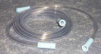 Allied Healthcare Suction Connector Tubing 13 Inch Length 1/4 Inch ID Sterile Female Connector Clear Plastic - S615473