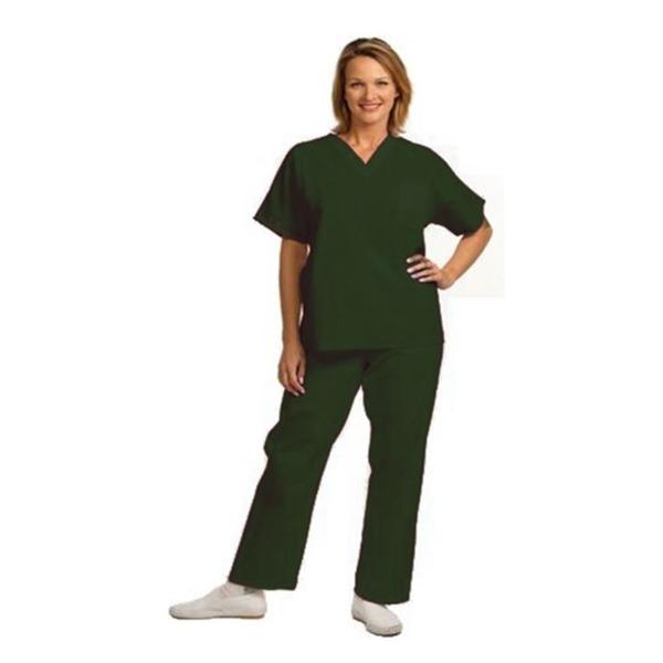 Fashion Seal Shirt Scrub Fashion Seal 78731 Unisex Medium Fir Green Ea - 78731-M