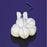 DeRoyal - Surgical Tonsil Sponge Cotton / Gauze 1 Inch Diameter 5 Count Pack Sterile - 30-042