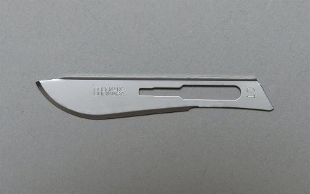 Aspen Surgical Products Bard-Parker Surgical Blade Carbon Steel Size 10 Sterile - 371110