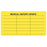 Tabbies Chart Labels - 250 per Roll