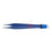 Symmetry Surgical Olsen Bipolar Forceps Adson 5 Inch NonLocking Thumb Handle Straight Smooth, Insulated 1 mm Tips - 20-1082I