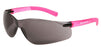 US Plastic Corp. Small BearKat Glasses with Pink Temple and Gray Lenses - USP 5263