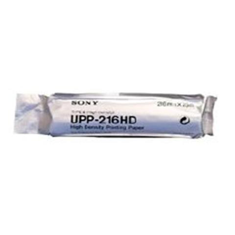 Clinical Health Products Sony Printer Paper Thermal 216 mm X 25 Meter Roll Without Grid - UPP-216HD