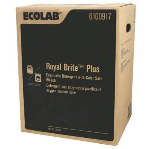 Royal Brite Plus - Laundry Detergent 45 lbs. Box Powder Floral Scent - 6100917