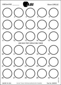 Arlington Scientific CARD, TEST RPR 30WELL (100/PK) - 987030
