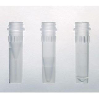 Cardinal Microcentrifuge Tube Conical Bottom Plain 1.5 mL Without Color Coding Snap Cap Polypropylene Tube - C1300-29