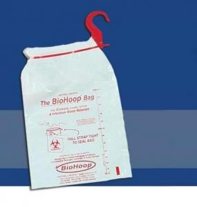 Hartwell Medical BioHoop Multipurpose Collection Bag White - BH 1100H