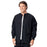 Fashion Seal Uniforms Simply Soft Warm-Up Jacket Black X-Large Long Sleeves Hip Length - 7631-XL