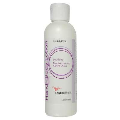 Cardinal - Hand and Body Moisturizer 4 oz. Bottle Unscented Lotion CHG Compatible - RSC-LOT4