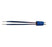 Olsen - Bipolar Forceps Kit Adson 5 Inch Length NonLocking Thumb Handle Straight Serrated Insulated 1 mm Tips - 20-1080KI