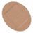 Cardinal Curity Adhesive Strip 1 X 1-1/4 Inch Fabric Oval Tan Sterile - 44109