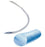 Surgical Specialties - Suture with Needle Nonabsorbable Uncoated Blue Suture Monofilament Polypropylene Suture Size 10 - 0 12 Inch Suture Double-Armed 5.51 mm Length 1/2 Circle Side Cutting Lancet Needle - J2529N