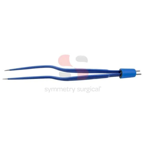 Olsen - Bipolar Forceps 7-1/8 Inch Length NonLocking Bayonet Handle Straight Smooth Insulated 0.75 mm Tips - 20-1360I