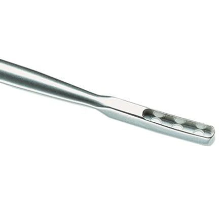 Euro-Med - Endocervical Biopsy Curette Kevorkian 12 Inch Length Flat Handle Straight Round Tip with Basket - 66-441