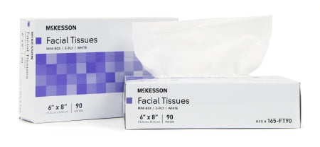 McKesson Facial Tissue White 6 X 8 Inch - 6480 Per Case