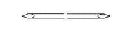 MicroAire Surgical Instruments PIN, BONE STEIMAN 7.64"X9" (6/PK) - 1628-1609