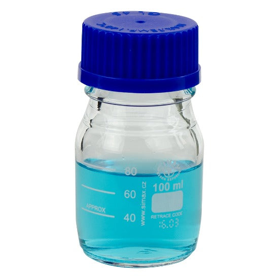 Glass Media Bottles