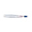 Olsen - Bipolar Forceps Kit 8-1/4 Inch Length NonLocking Bayonet Handle Straight Smooth 1.5 mm Tips - 20-1410KI