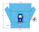 Welmed Obstetrics / Gynecology Drape Laparoscopic Assisted Vaginal Hysterectomy Drape Sterile - 1222-5150