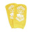 Principle Business Enterprises SLIPPER, SOCK PILLOW PAWS FALLRISK ADULT 2XLG YLW (48PR/CS) - 3835-001
