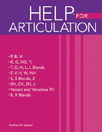 Pro-ed Handbook of Exercises for Language Processing HELP for Articulation by Andrea M. Lazzari- 31607
