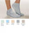 Encompass Textiles SOCK, SLIPPER BARIATRIC DBL PRINT GRY 4XLG (48/CS) - V0121