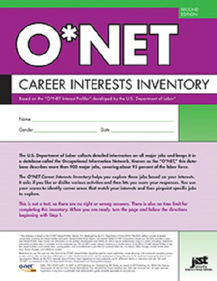 Pro-ed O*NET Career Interests Inventory-Third Edition (25) -JST2934